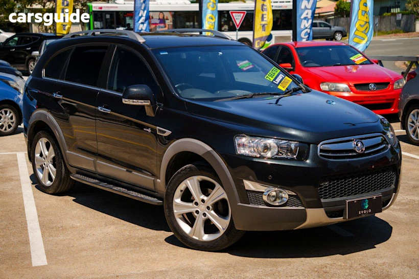 Black 2013 Holden Captiva Wagon 7 Lx (4X4)
