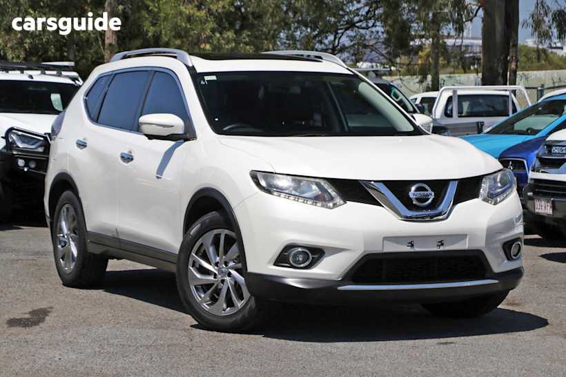 White 2014 Nissan X-Trail SUV TI 4X4