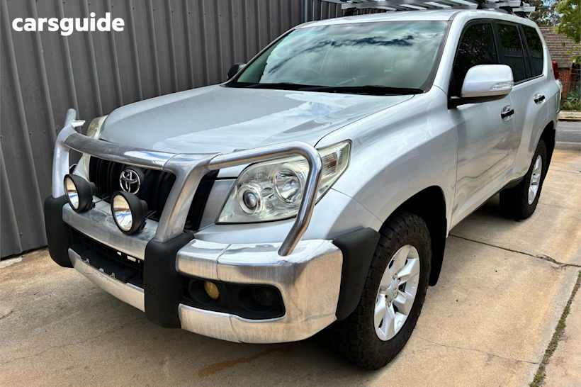 Silver 2012 Toyota Landcruiser Prado SUV GX 4X4