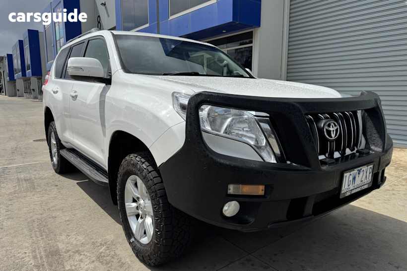 White 2016 Toyota Landcruiser Prado SUV GXL 4X4