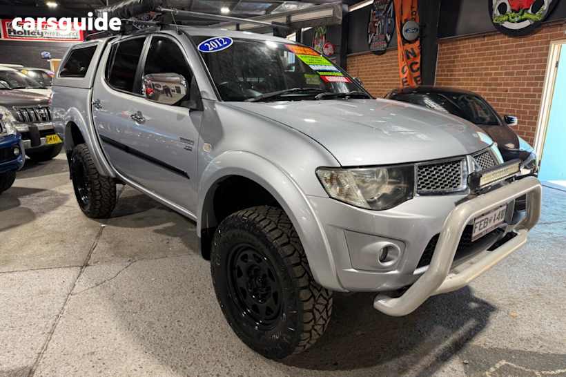 Silver 2012 Mitsubishi Triton Ute Tray GLX-R 4X4