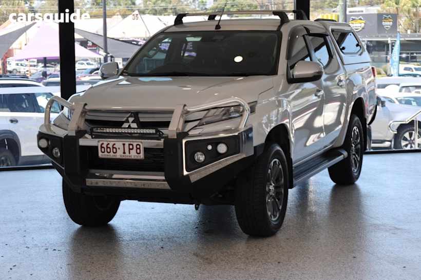 White 2023 Mitsubishi Triton Double Cab Pick Up Gls (4X4)