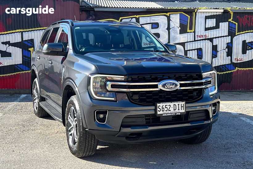 Grey 2024 Ford Everest SUV TREND 4X4
