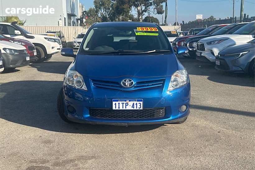 Blue 2012 Toyota Corolla Hatch ASCENT F