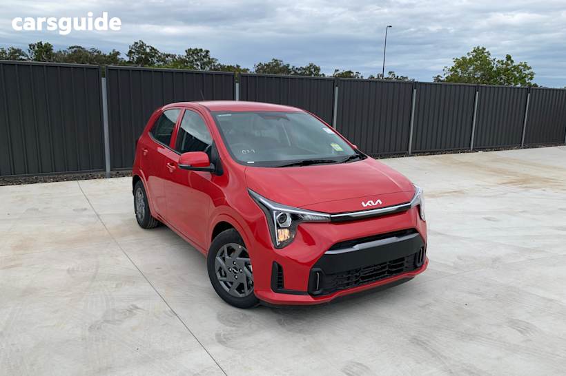 Red 2025 Kia Picanto Hatch SPORT F