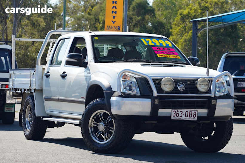 White 2008 Holden Rodeo Crew Cab Pickup Lt (4X4)