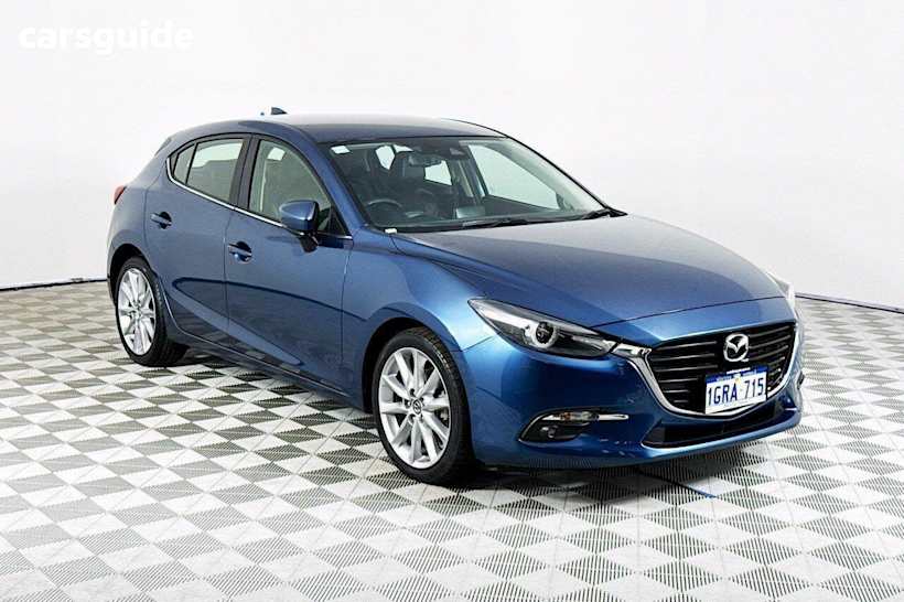 Blue 2018 Mazda 3 Hatchback Sp25 Gt