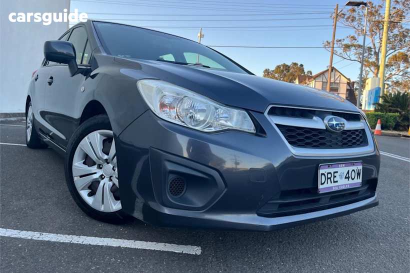 Grey 2013 Subaru Impreza Hatchback 2.0I (Awd)