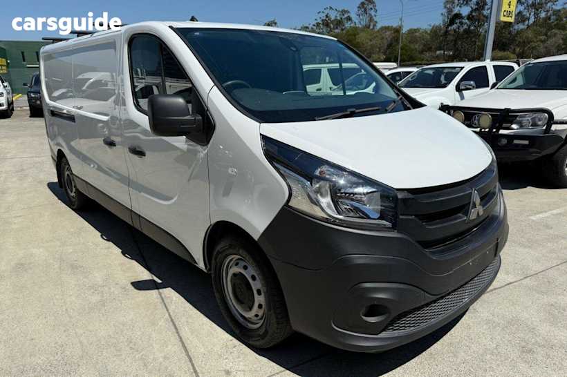 White 2021 Mitsubishi Express Van Glx Lwb (Multimedia/Navi)