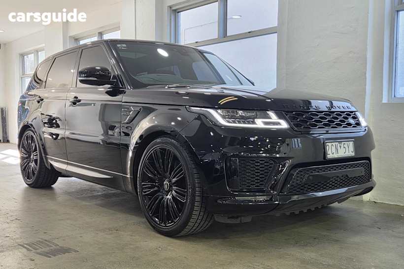 Black 2018 Land Rover Range Rover Sport SUV V8SC AUTOBIOGRAPHY DYNAMIC 4X4