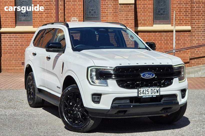 White 2024 Ford Everest SUV SPORT 4X4