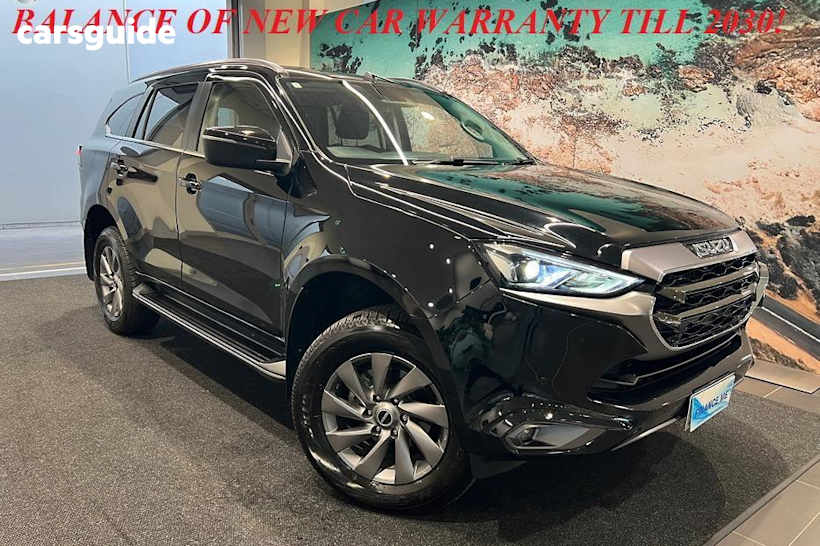 Black 2024 Isuzu MU-X Wagon Ls-U (4X4)