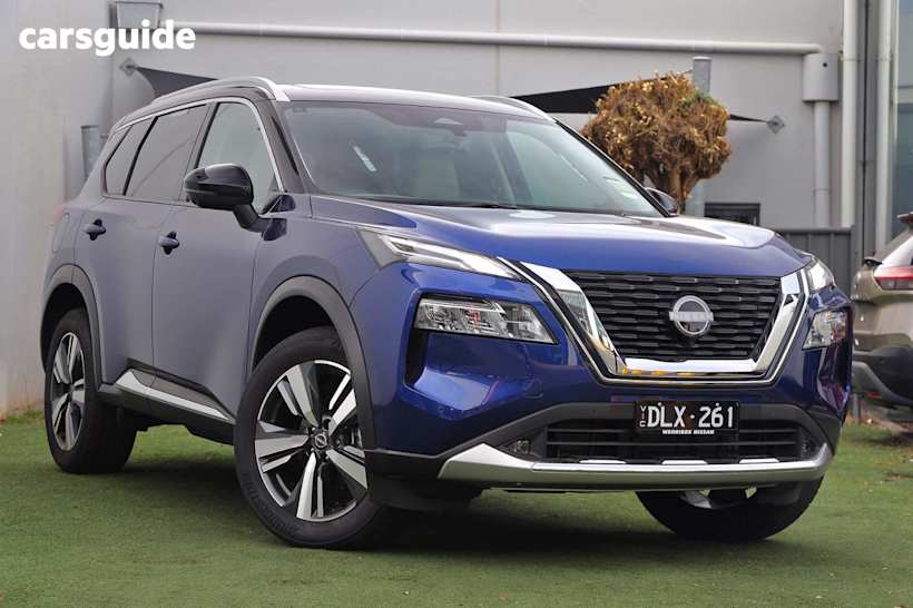 Blue 2024 Nissan X-Trail SUV TI 4X4