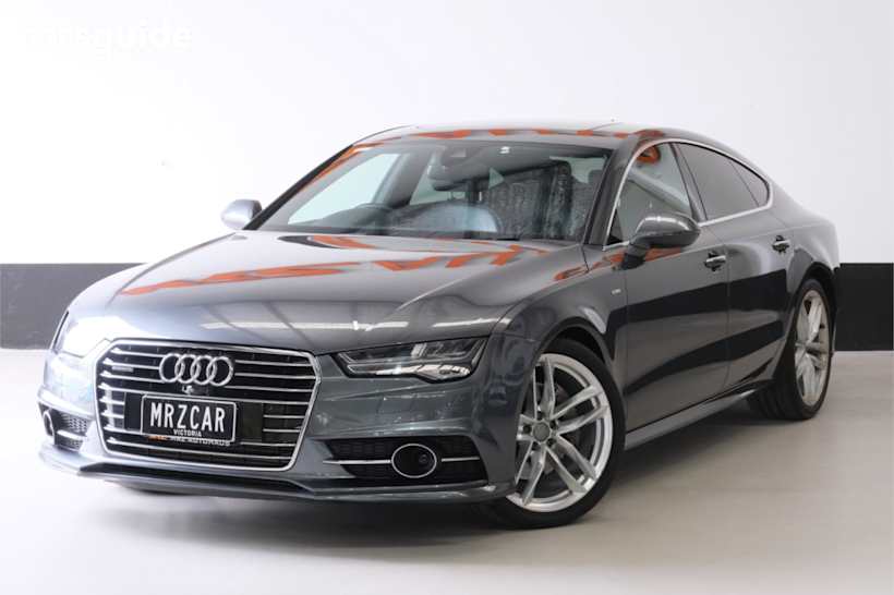 Grey 2015 Audi A7 Hatchback Sportback 3.0 Tdi Quattro