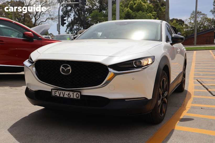 White 2022 Mazda CX-30 Wagon G25 Touring (Fwd)