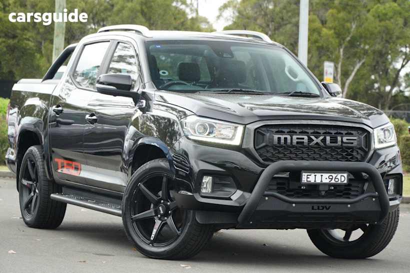 Black 2020 LDV T60 Ute Tray TRAILRIDER 2 4X4