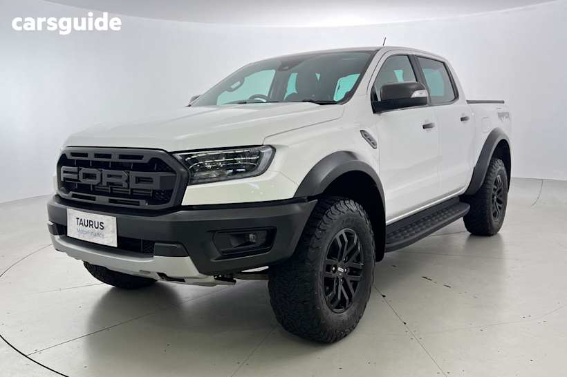 White 2021 Ford Ranger Ute Tray RAPTOR 4X4
