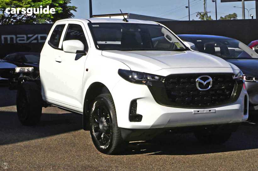 White 2025 Mazda BT-50 Freestyle Cab Chassis Xt (4X2)