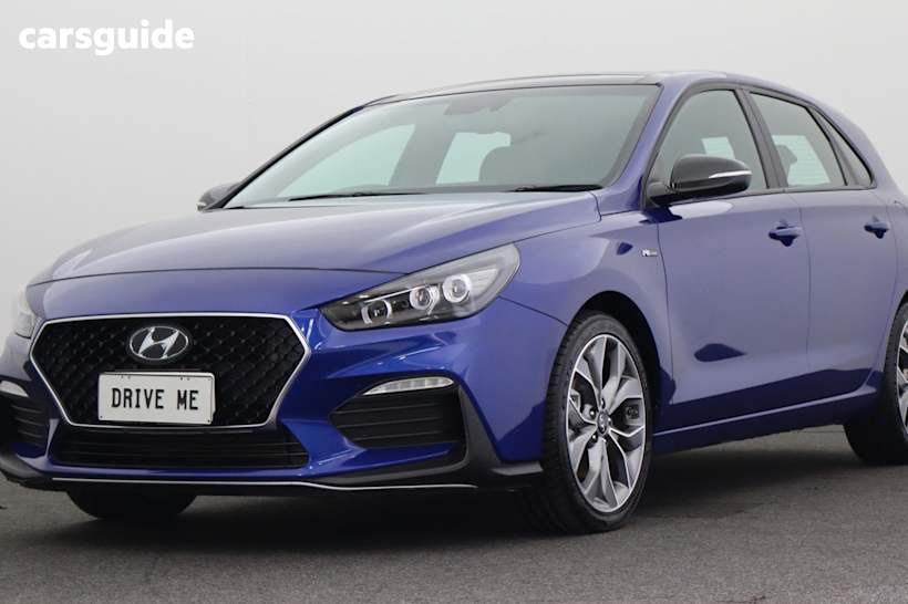 Blue 2020 Hyundai I30 Hatch N LINE PREMIUM F