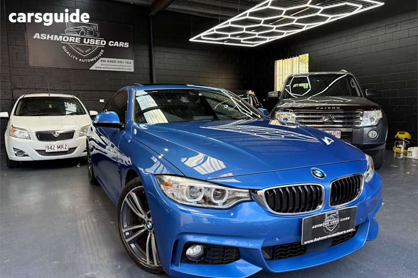 Blue 2016 BMW 430I Coupe M Sport
