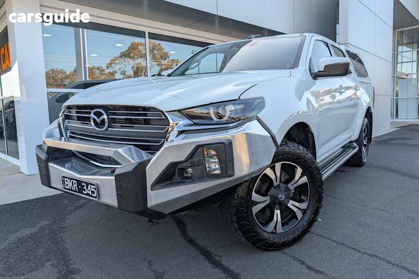 White 2020 Mazda BT-50 Ute Tray XTR 4X4
