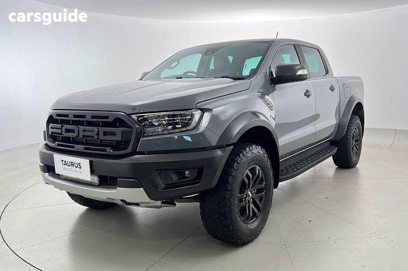 Grey 2021 Ford Ranger Ute Tray RAPTOR 4X4