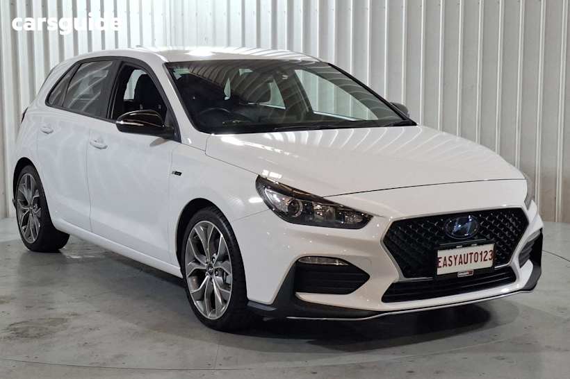 White 2019 Hyundai I30 Hatchback N Line