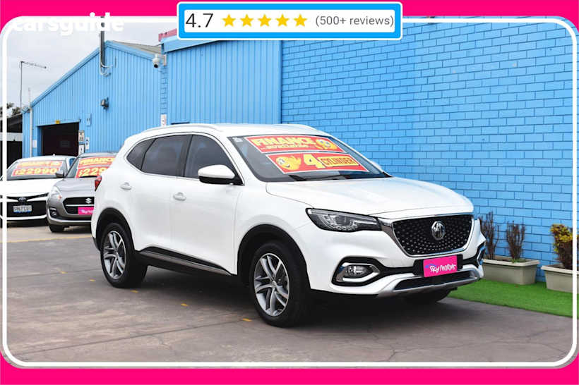 White 2022 MG HS Wagon Excite