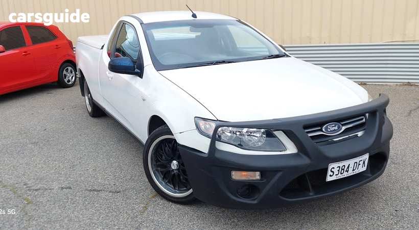 White 2012 Ford Falcon Utility