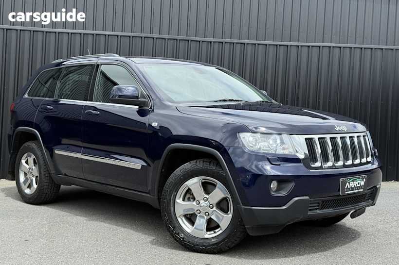 Blue 2012 Jeep Grand Cherokee Wagon Laredo (4X4)
