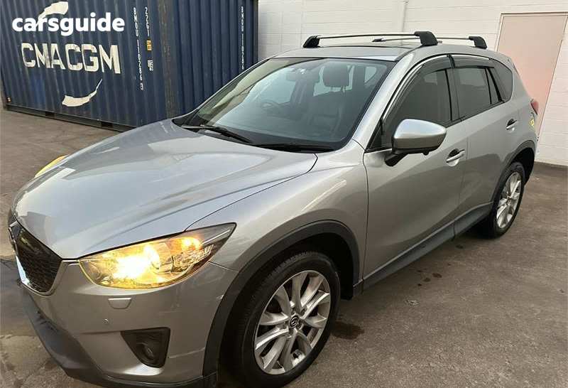 Silver 2013 Mazda CX-5 Wagon Grand Tourer (4X4)