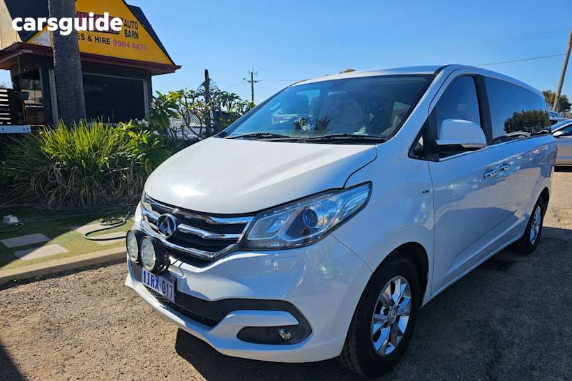 White 2016 LDV G10 Wagon (7 Seat)