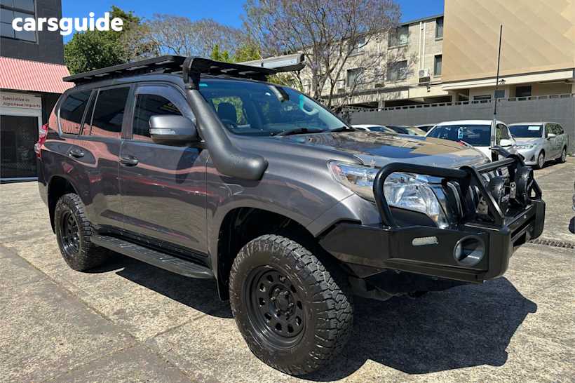 Grey 2015 Toyota Landcruiser Prado Wagon Gxl (4X4)