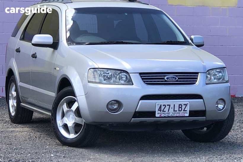 Silver 2004 Ford Territory Wagon Ghia (4X4)