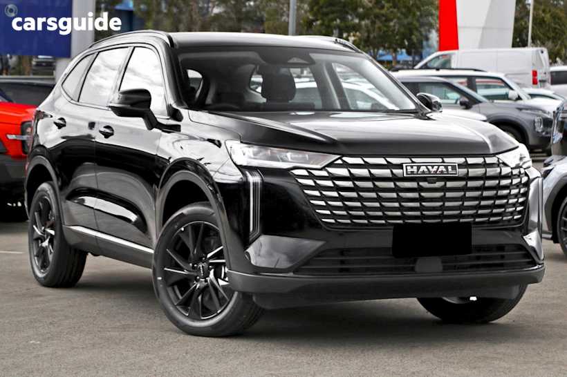 Black 2025 GWM Haval H6 Wagon Lux Hybrid