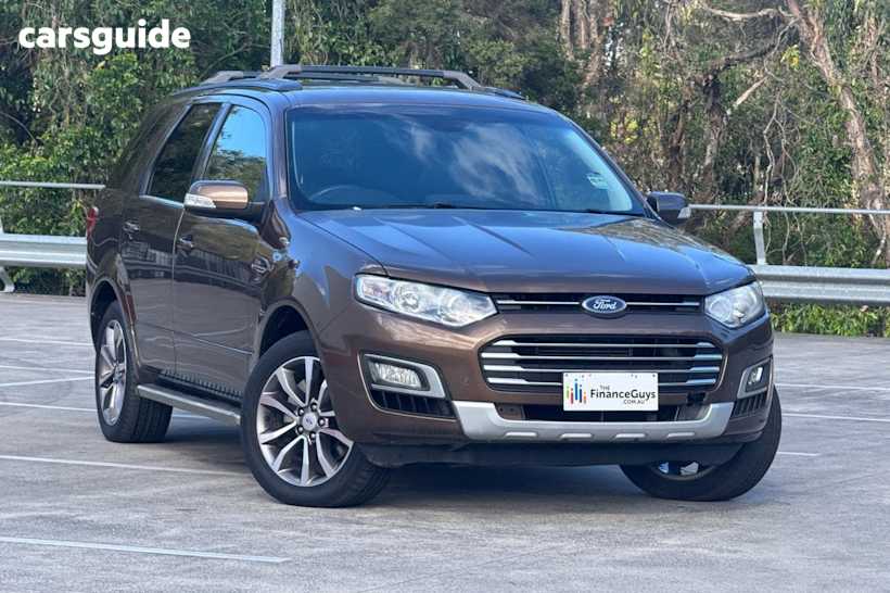 Brown 2015 Ford Territory Wagon Titanium (Rwd)