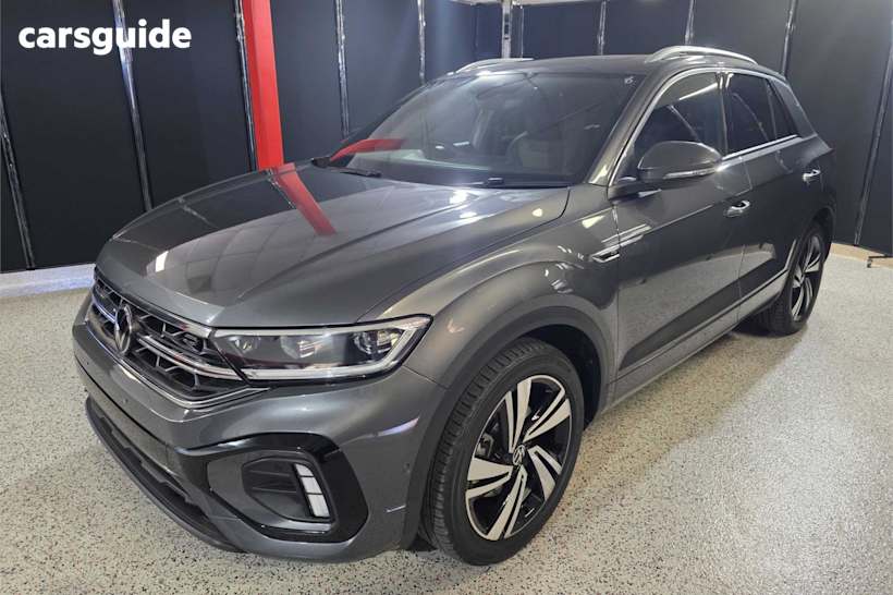 Grey 2024 Volkswagen T-ROC Wagon 140Tsi R-Line