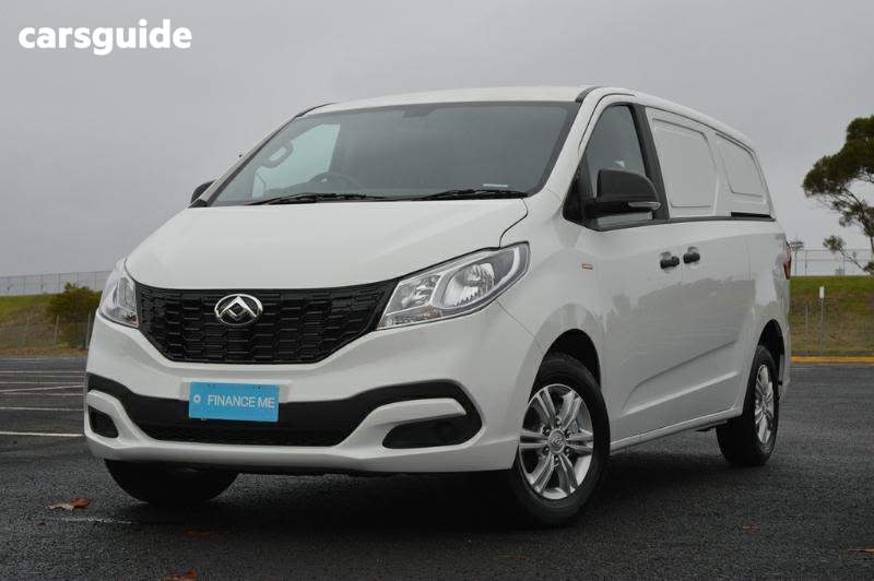 White 2024 LDV G10 Van Lift Door