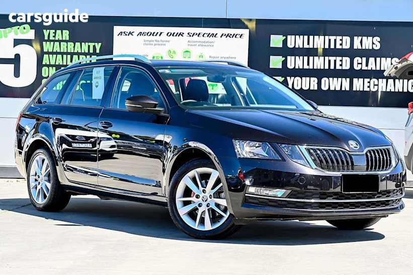 Black 2020 Skoda Octavia Wagon 110 Tsi Base