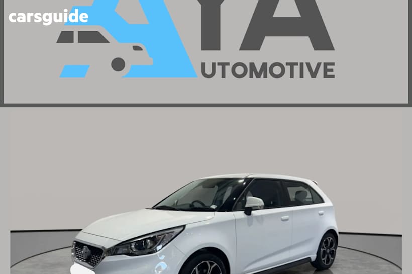 White 2022 MG MG3 Hatchback Excite (With Navigation)