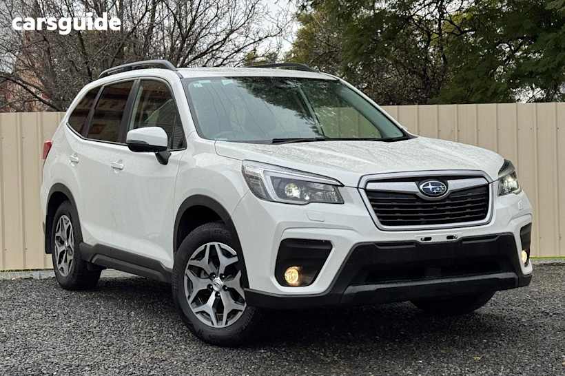 White 2021 Subaru Forester Wagon 2.5I-L (Awd)