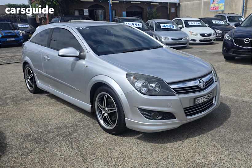 Silver 2008 Holden Astra Coupe SRI