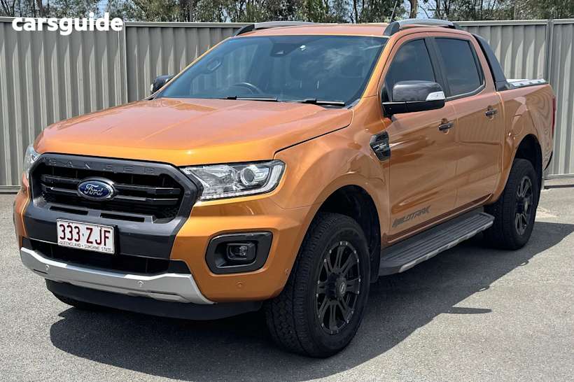 Orange 2019 Ford Ranger Double Cab Pick Up Wildtrak 2.0 (4X4)