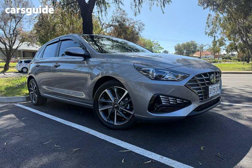 Grey 2023 Hyundai I30 Hatchback Elite
