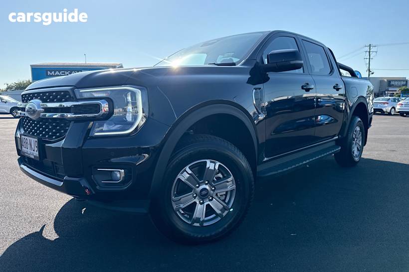 Black 2024 Ford Ranger Double Cab Pick Up Xlt 2.0 Hi-Rider (4X2)