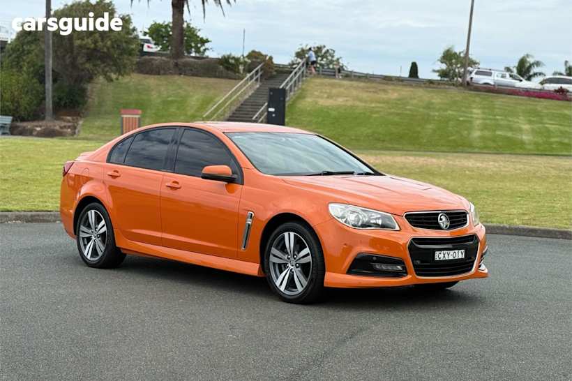 Orange 2013 Holden Commodore Sedan Sv6