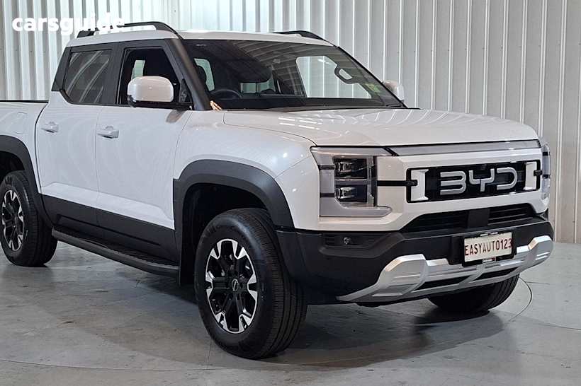 White 2024 BYD Shark 6 Dual Cab Utility Dual Motor Premium
