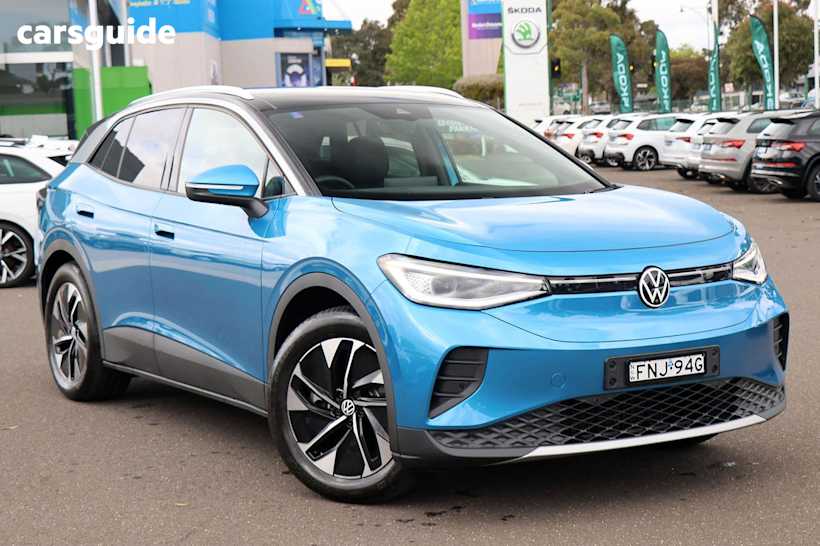 Blue 2025 Volkswagen Id.4 Wagon Pro