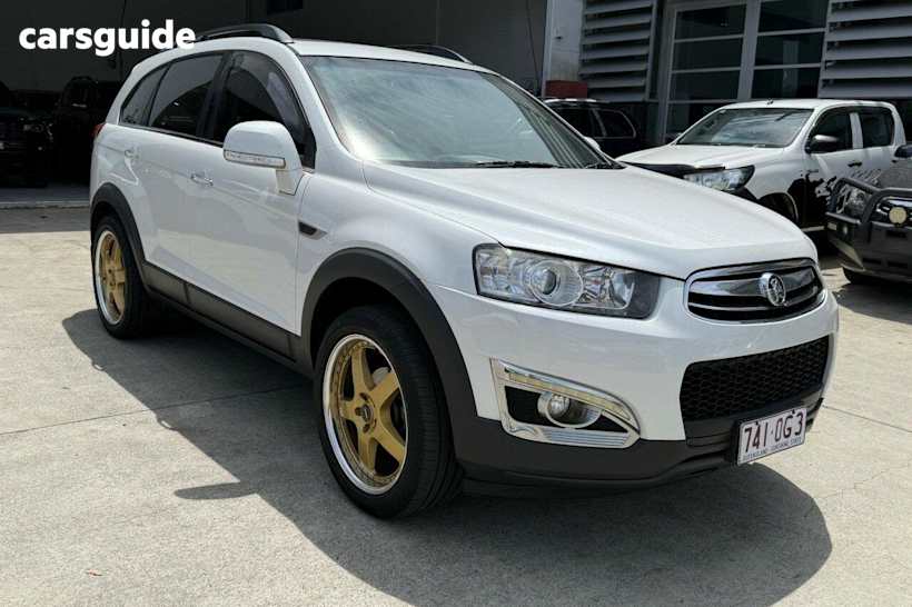 White 2015 Holden Captiva Wagon 7 Ls Active (Fwd)