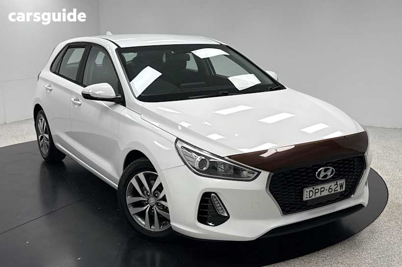White 2017 Hyundai I30 Hatchback Active